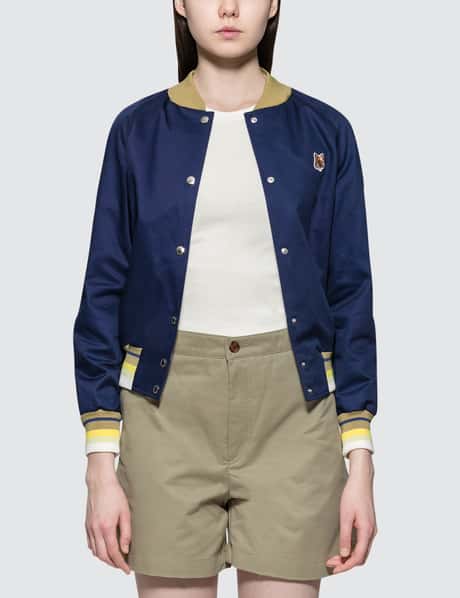 Maison Kitsuné - Plain Teddy Jacket | HBX - Globally Curated 