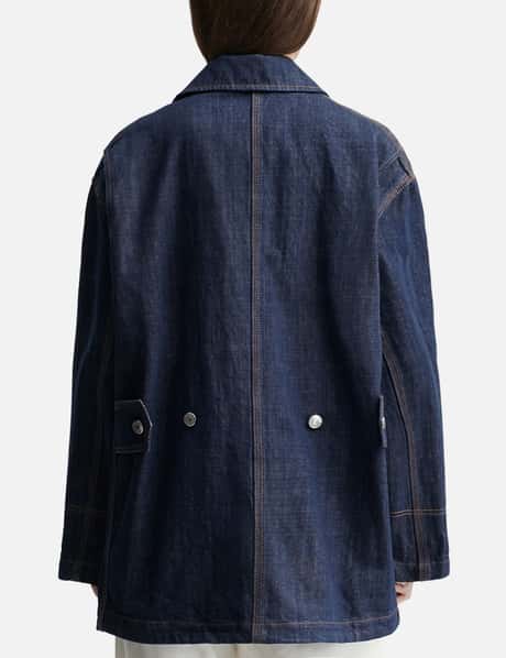 Worker Jacket With Ami Paris Heritage Label view 9