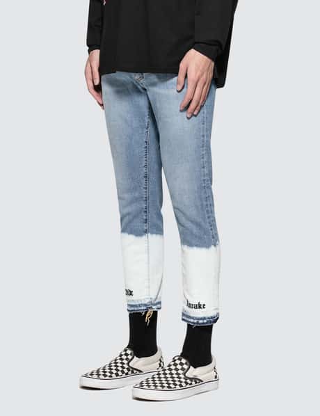 Represent Wide Awake Destroyer Denim Jeans HBX Globally