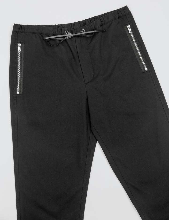 Washed Classic Track Pants with Side Zip Detail Placeholder Image