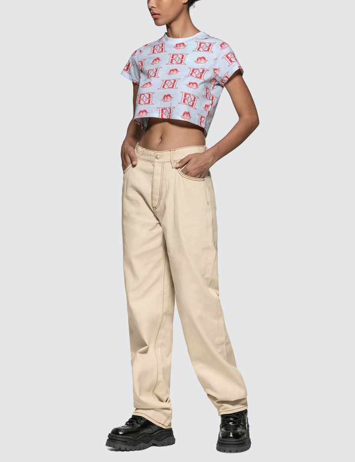 Monogram Cropped T-shirt Placeholder Image