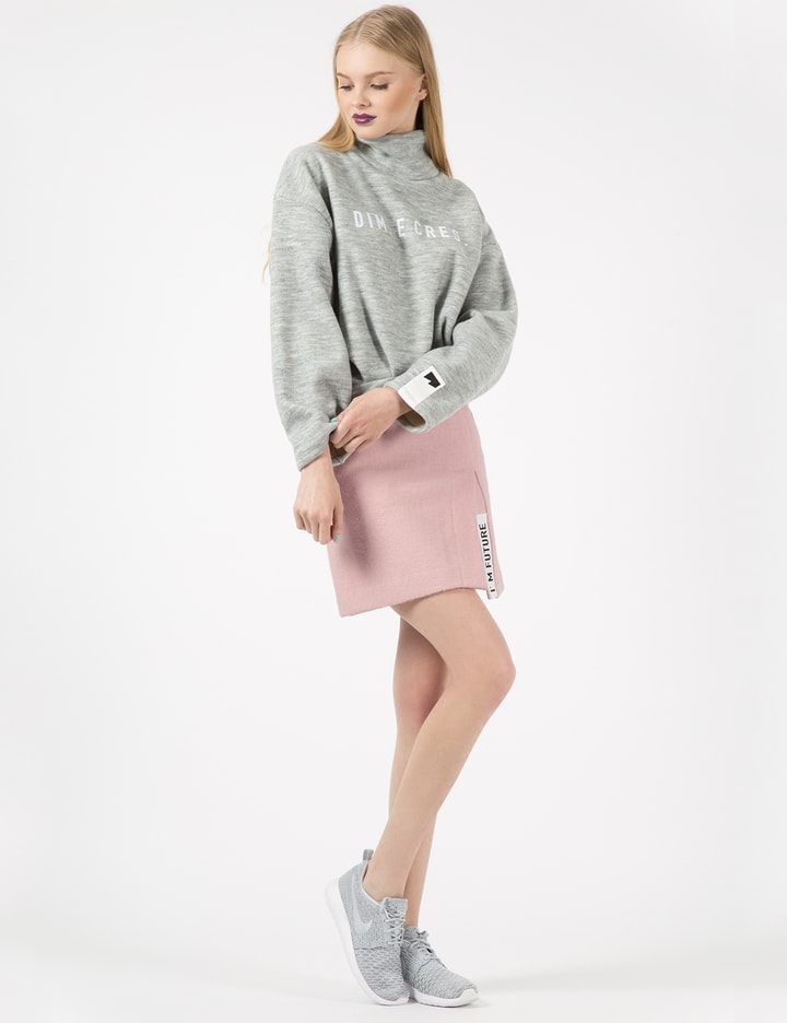 Pink Dim Logo Slit Skirt Placeholder Image