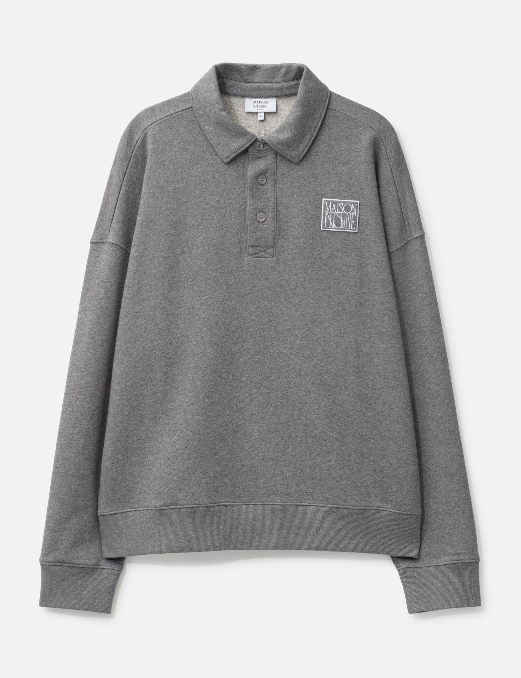 Stamp Oversize Polo Sweashirt view 16