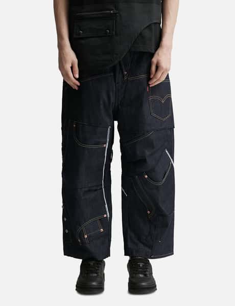Junya Watanabe Man - Junya Watanabe Man X Levis Collage Jeans | HBX