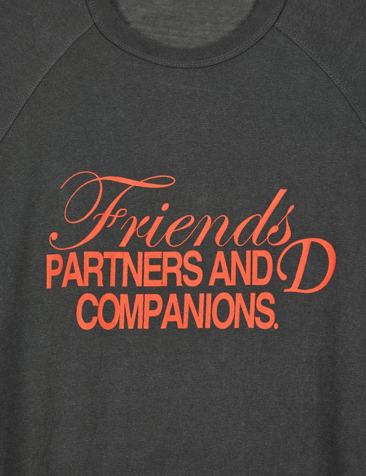 Deinet D & Friends Graphic Overfit T-shirt In Gray