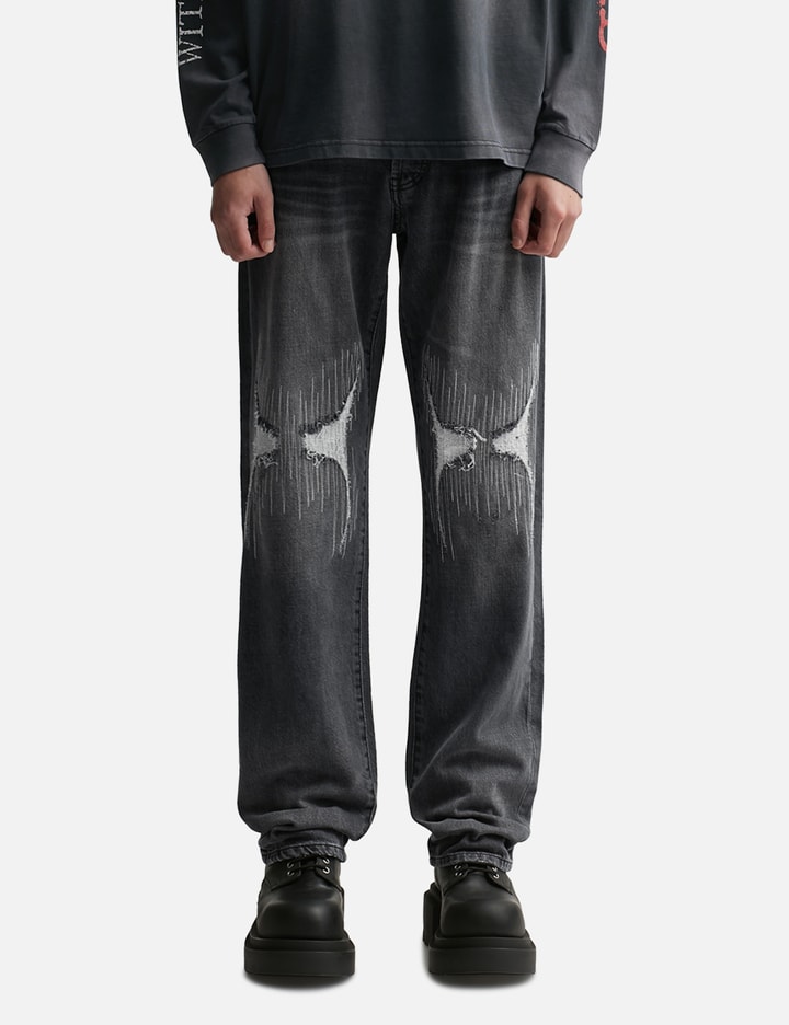 WASHED DENIM PANTS Placeholder Image