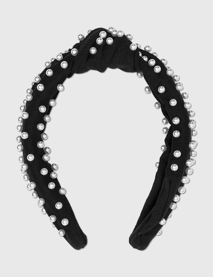 Woven Pearl Knotted Headband Placeholder Image