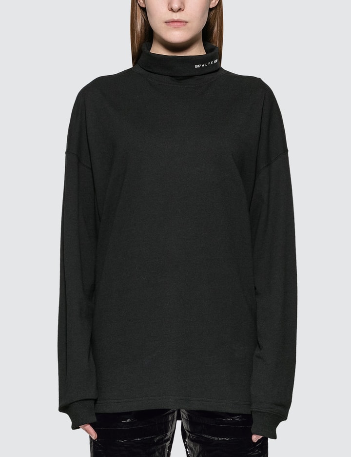 Roll Neck Long Sleeve T-shirt Placeholder Image