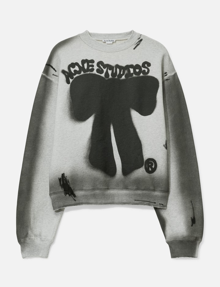 Acne Studios Sprayed Logo Sweatshirt