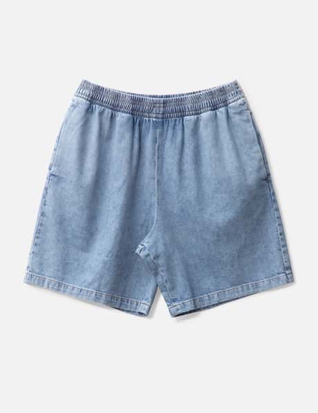 Undefeated - Blue Central Basketball Shorts  HBX - Globally Curated Fashion  and Lifestyle by Hypebeast