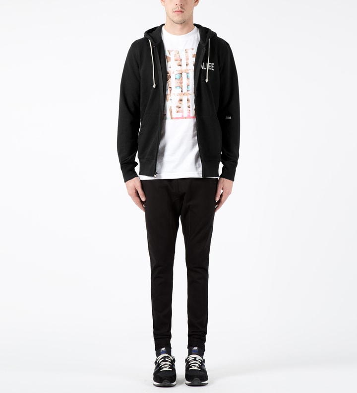 Black Nueva York Full Zip Hoodie Placeholder Image