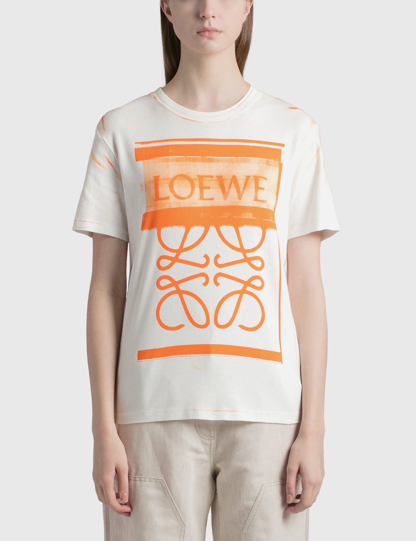 Loewe 아나그램 프린트 티셔츠
