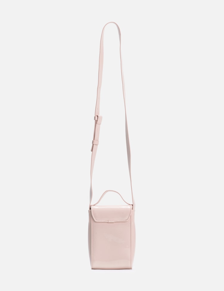 아크네 스튜디오 Akki Patent Plaque Face Bag