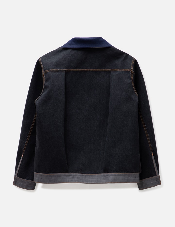 Shop Sacai Chalk Stripe Jacket