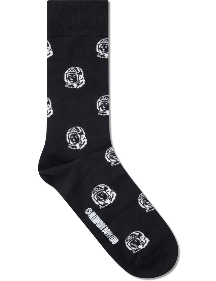 Billionaire Boys Club x Happy Socks Black Astronaut Socks Placeholder Image