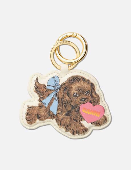 Ganni Puppy Keyring