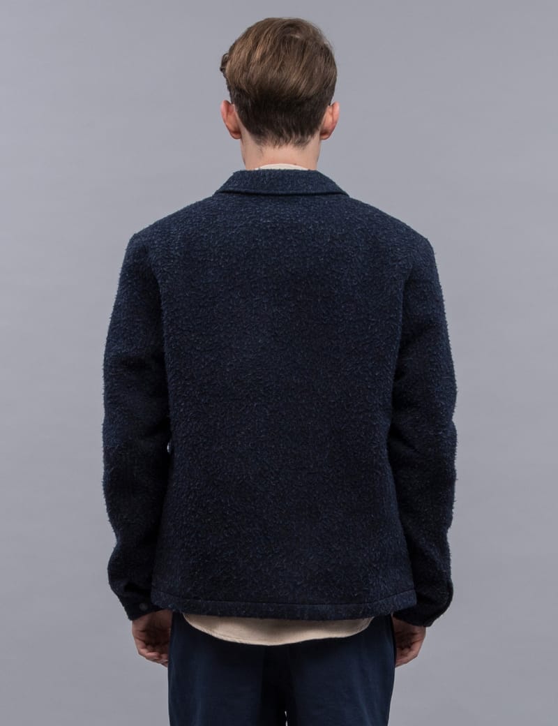 Elliot Melange Wool Fleece Jacket 