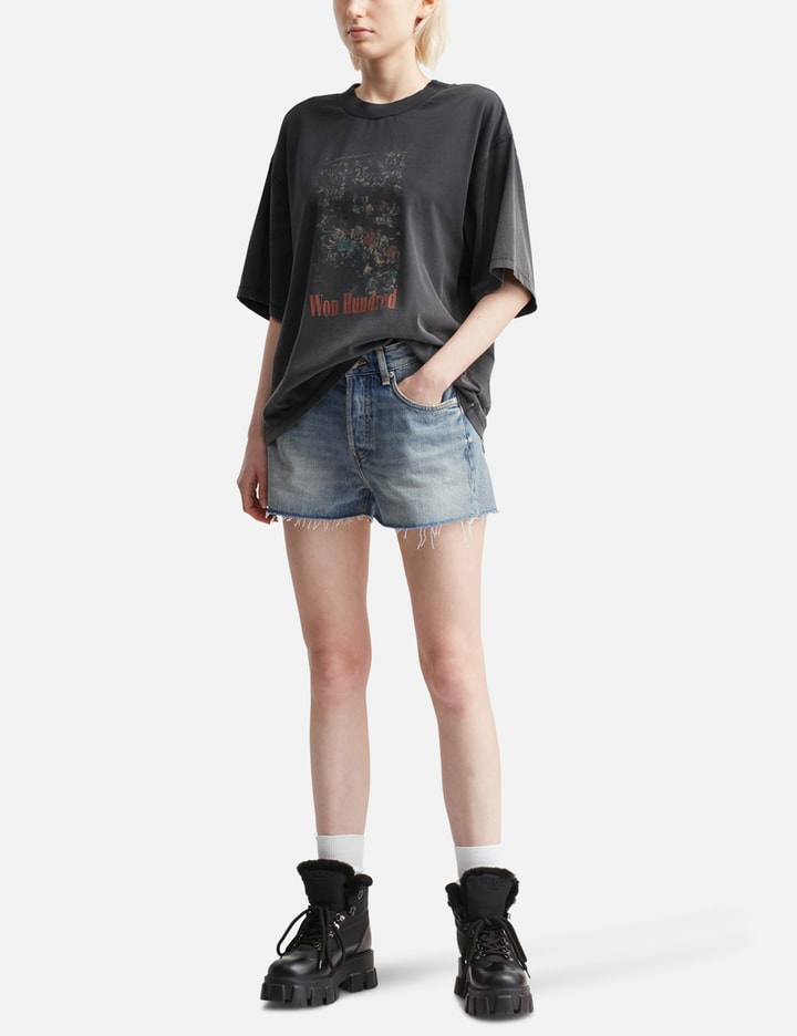 Addison 80s Light Blue Shorts Placeholder Image