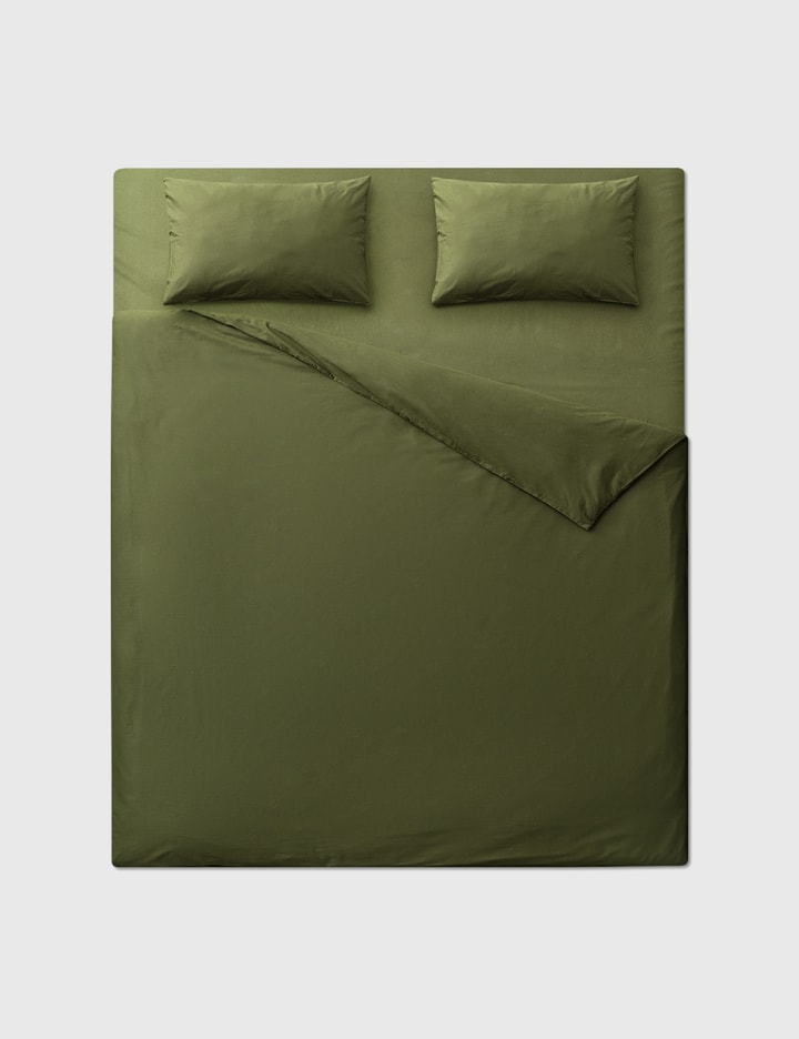 Bedding Set - Olive - Queen - 5 Pcs Placeholder Image