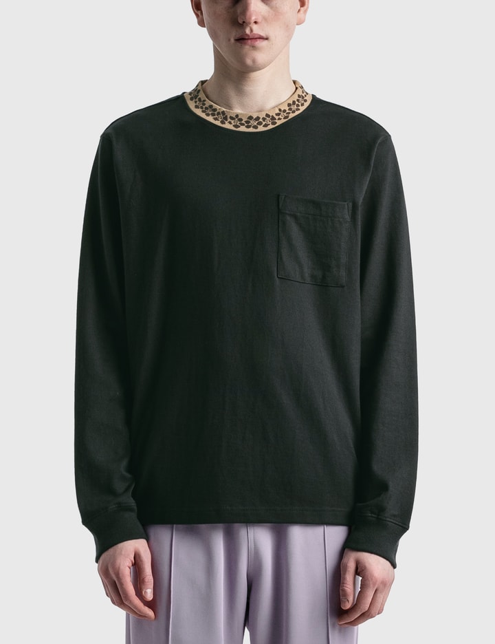 Flower Mock Neck Crew Placeholder Image