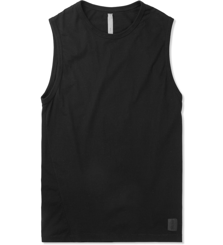 Black Tosyl Sleeveless T-Shirt Placeholder Image