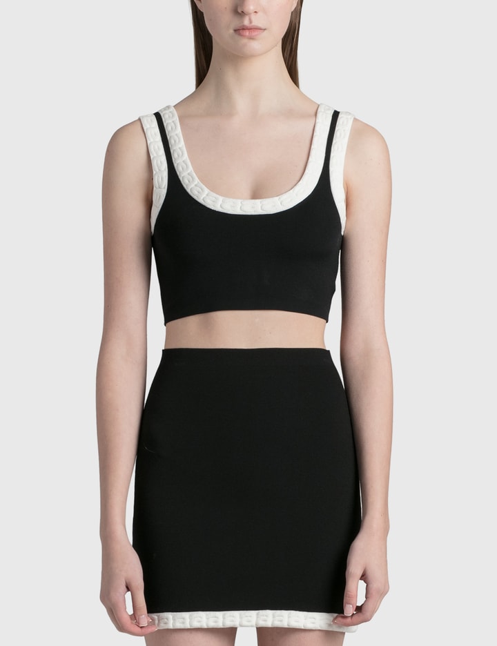 T By Alexander Wang - Logo Trim Bra Top  HBX - Globally Curated Fashion  and Lifestyle by Hypebeast