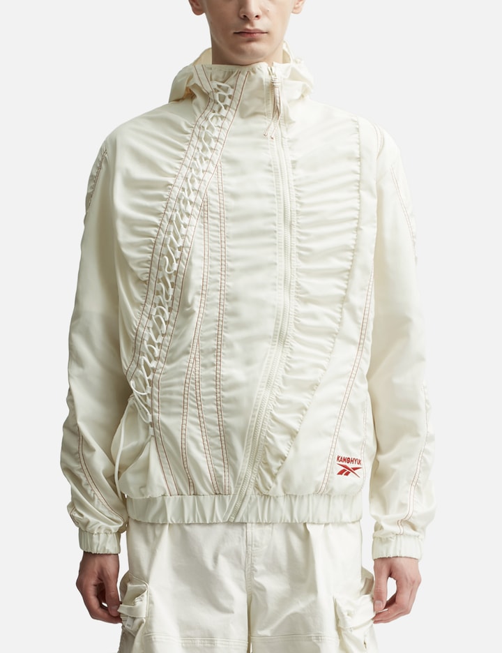 Shop Reebok X Kanghyuk Hooded Jacket In White