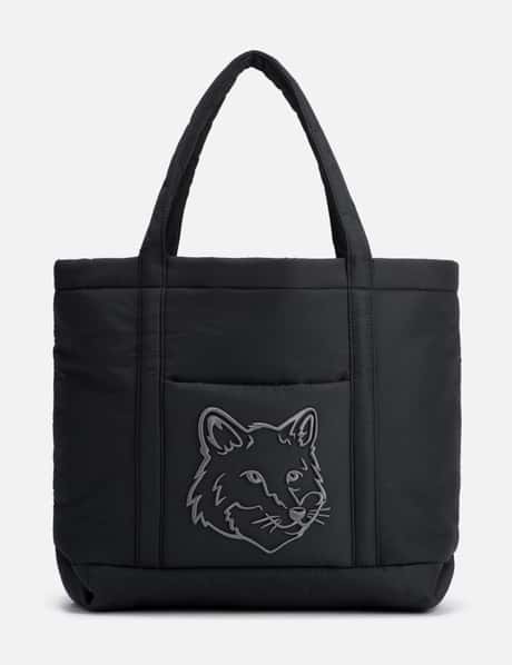 Maison Kitsuné FOX HEAD PUFFER MEDIUM TOTE