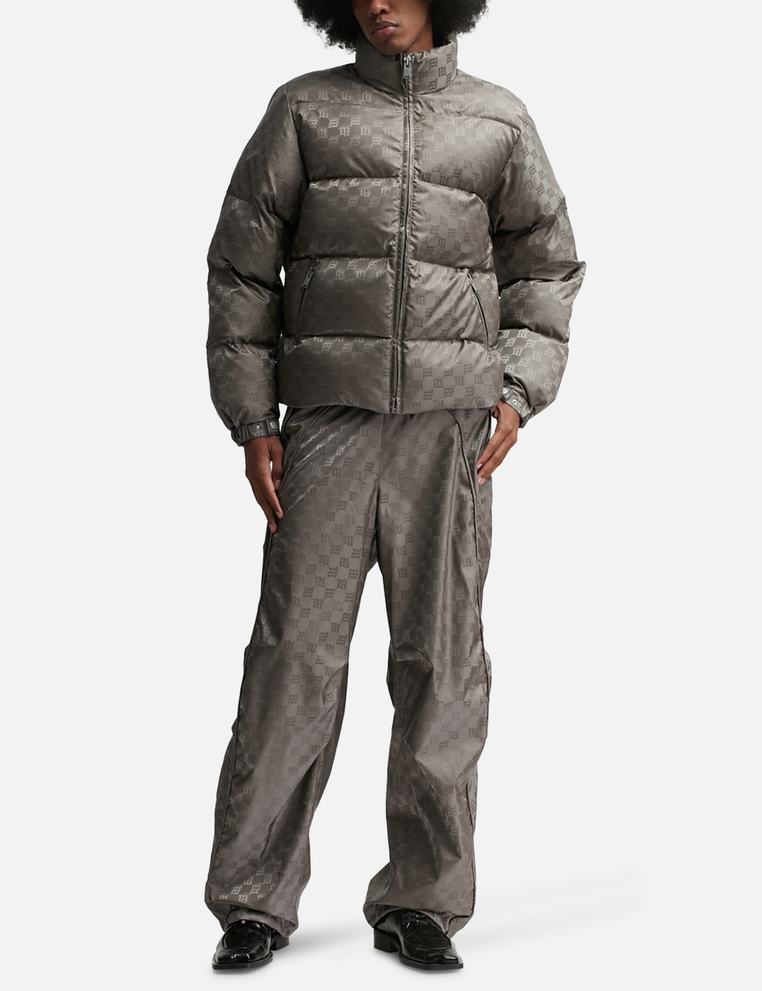 Nylon Monogram Parachute Trousers view 20