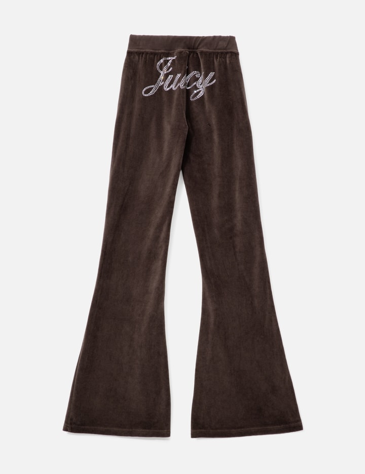 Sporty & Rich Sporty & Rich X Juicy Couture Script Velour Sweatpant