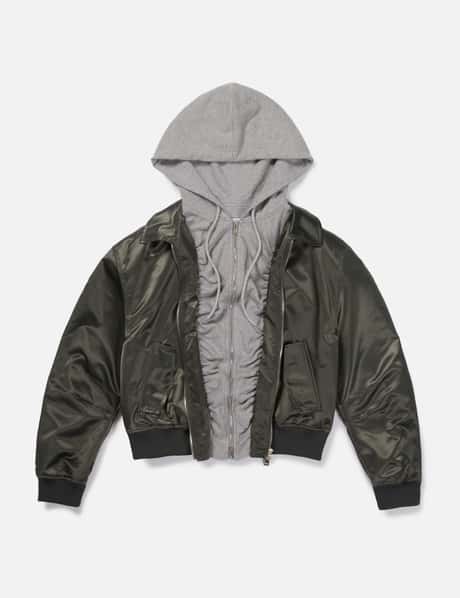 LCDC Zip-Up Hooded Nylon Blouson