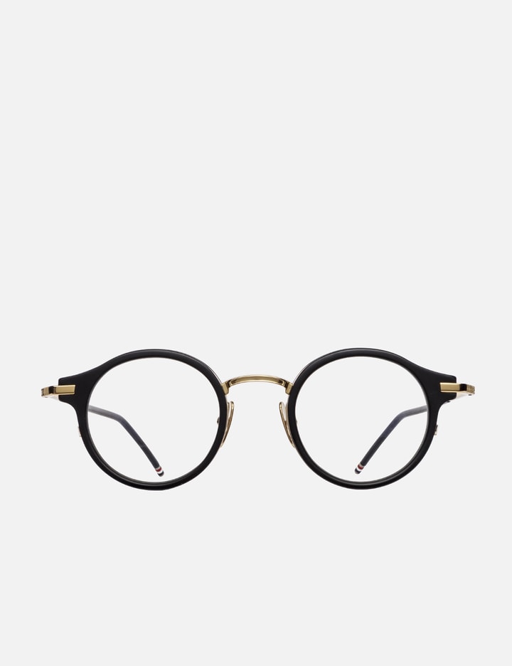 Thom Browne Black And Gold Glasses