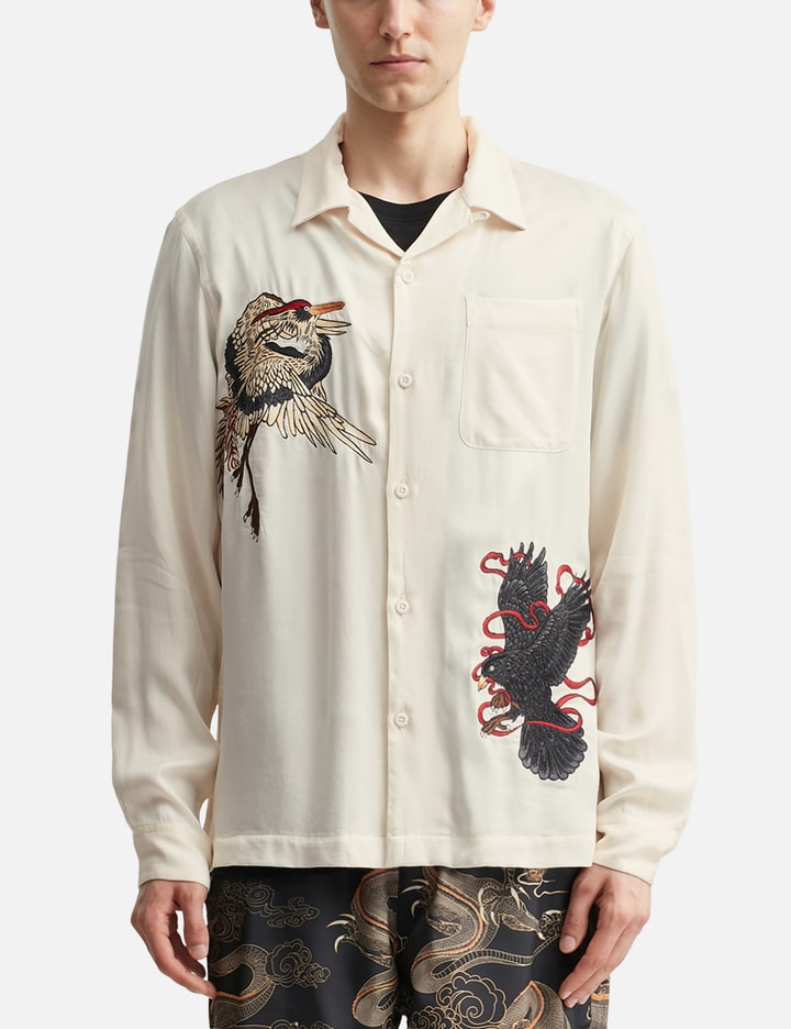 Crow and Heron Camp Collar Shirt Placeholder Image