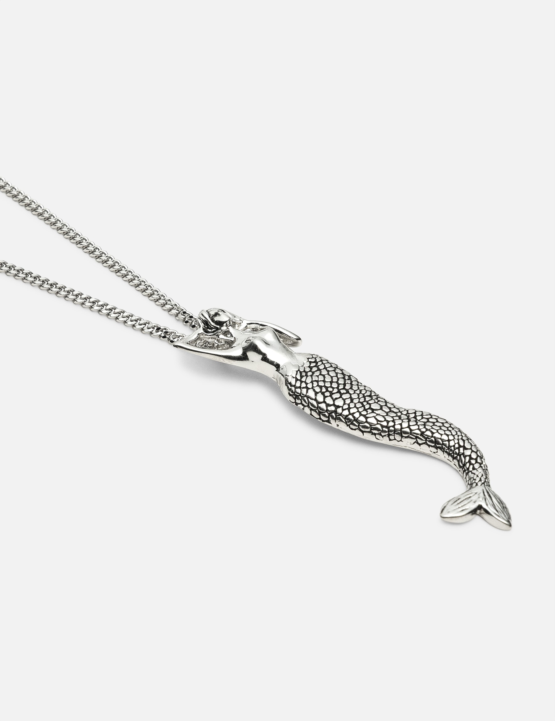 Mermaid Pendant Necklace view 12