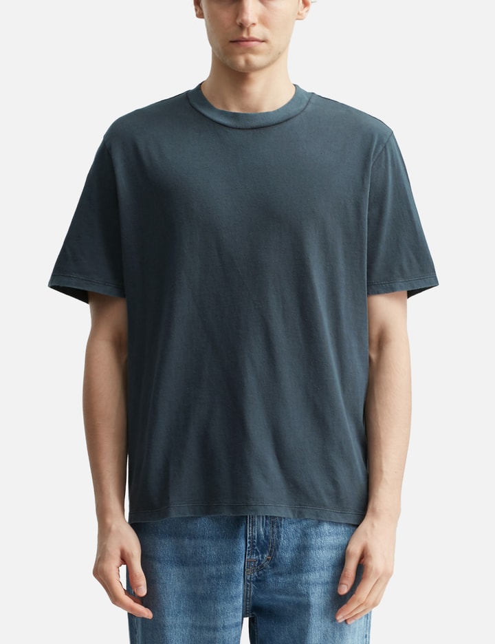 Our Legacy Box Cotton-jersey T-shirt In Blue