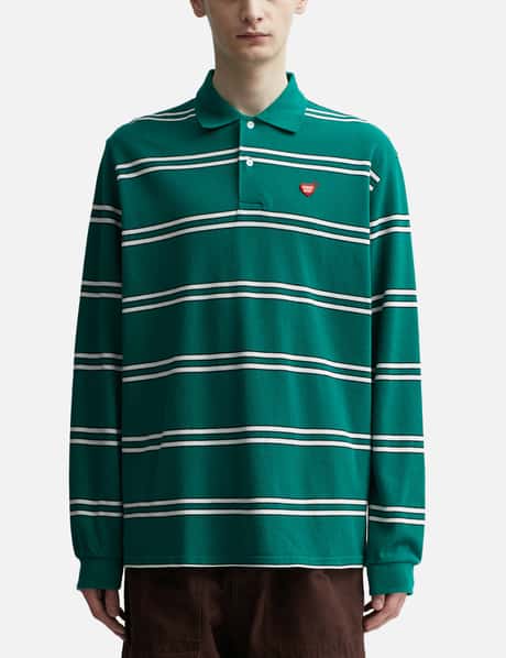 Human Made - Long Sleeve Polo Shirt | HBX - Globally Curated 