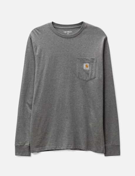 Carhartt Work In Progress ロングスリーブ ポケット Tシャツ