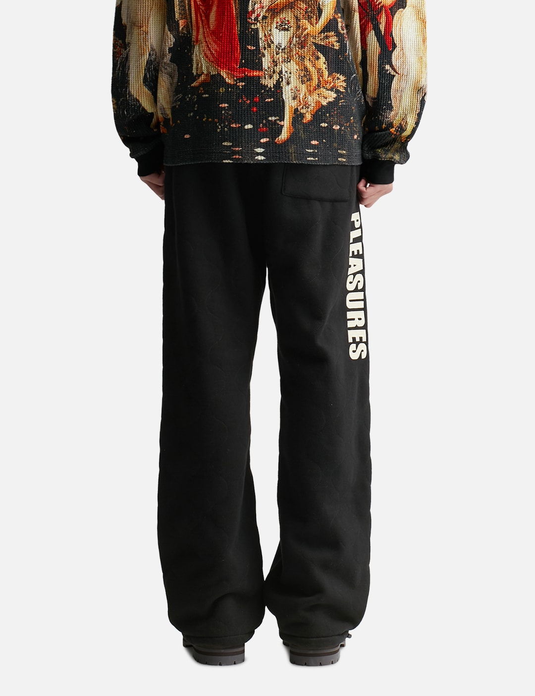 WAVE QUILTED EASY PANTS view 13