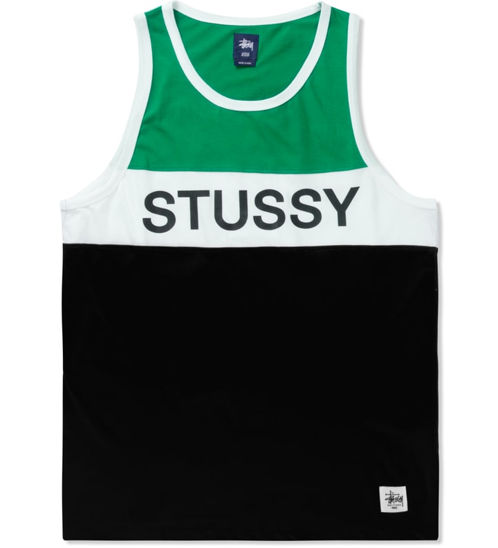 Black Stussy Block Tank Placeholder Image