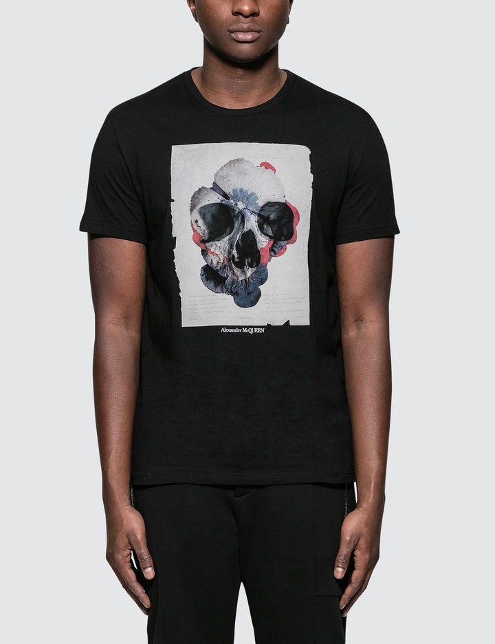 Floral Box Skull Print S/S T-Shirt Placeholder Image