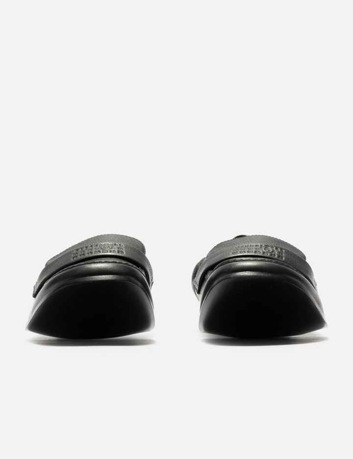 MM6 Maison Margiela Leather Swing Toe Loafers