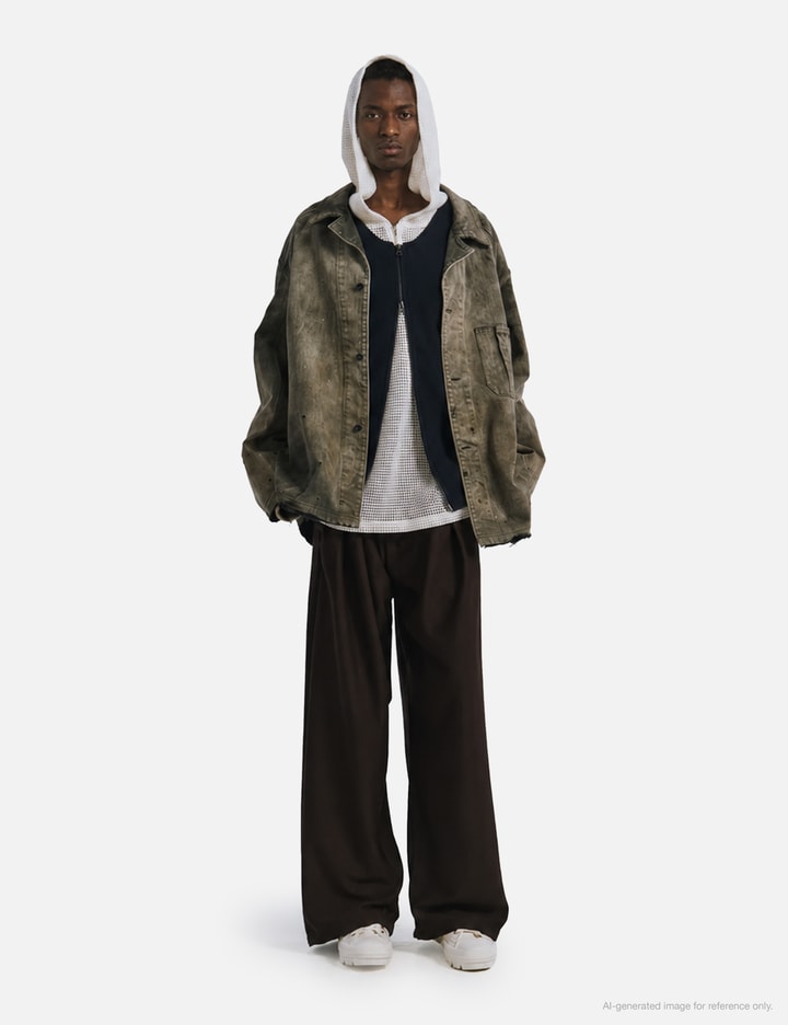 ANCELLM Herringbone Work Jacket