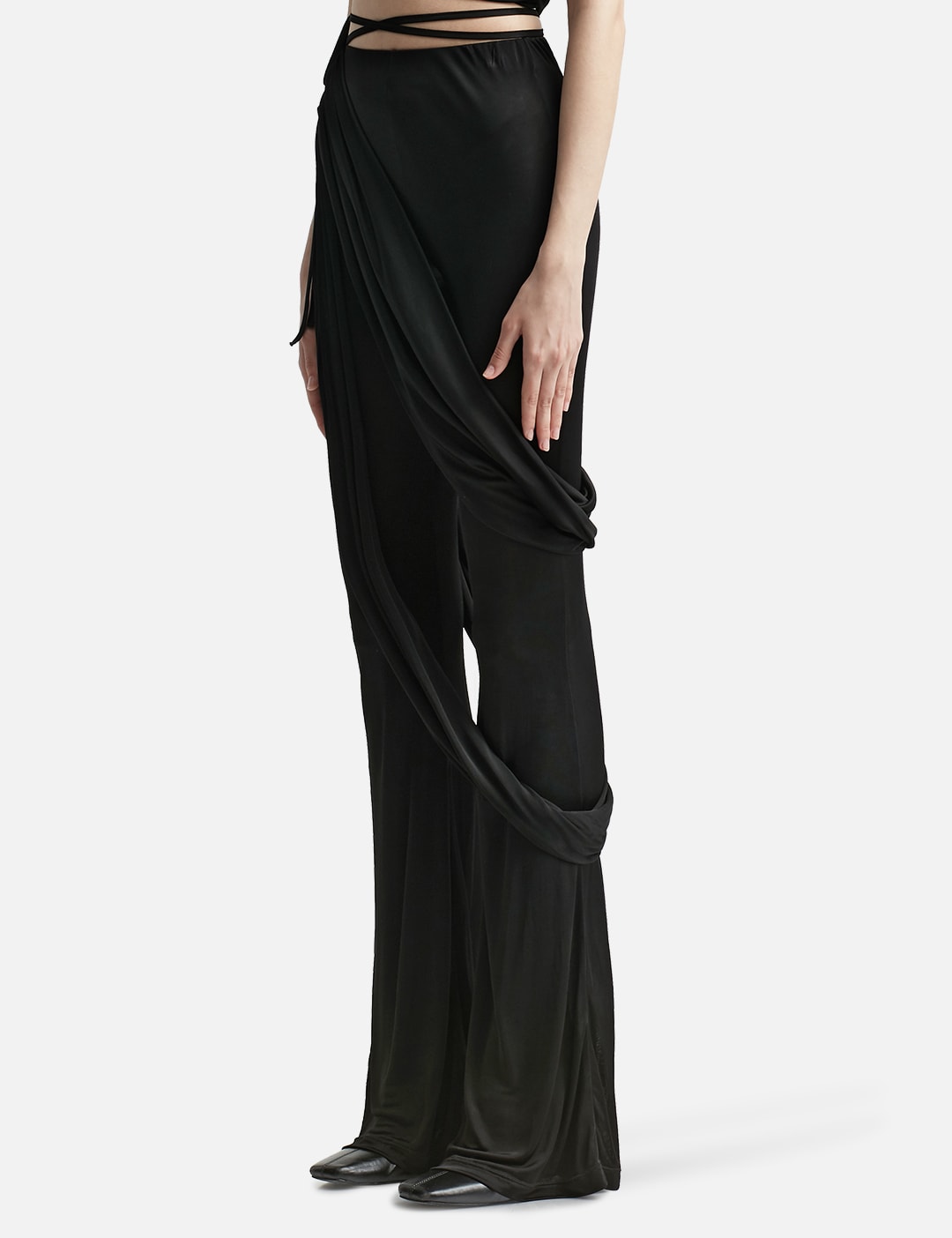 JERSEY FLARE PANTS view 14