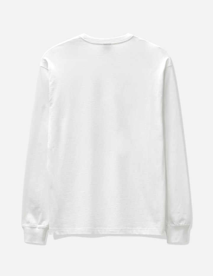 Shop Lmc College Bear Long Sleeve T-shirt In White