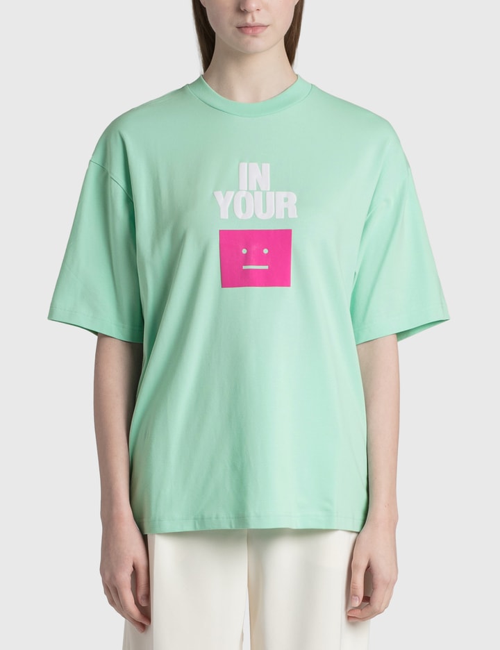 In Your Face Crewneck T-shirt Placeholder Image