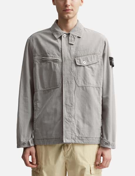 Stone Island - Panama Tinto Terra Shirt Jacket | HBX - Globally 