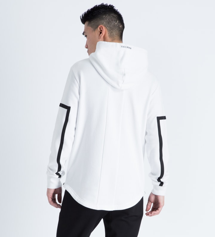 White Set Up "TRON" Lined Hoodie Placeholder Image