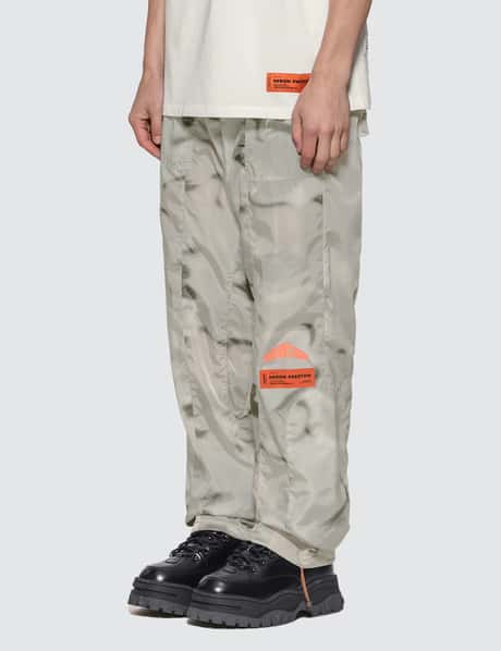 Gray Nylon Lounge Pants