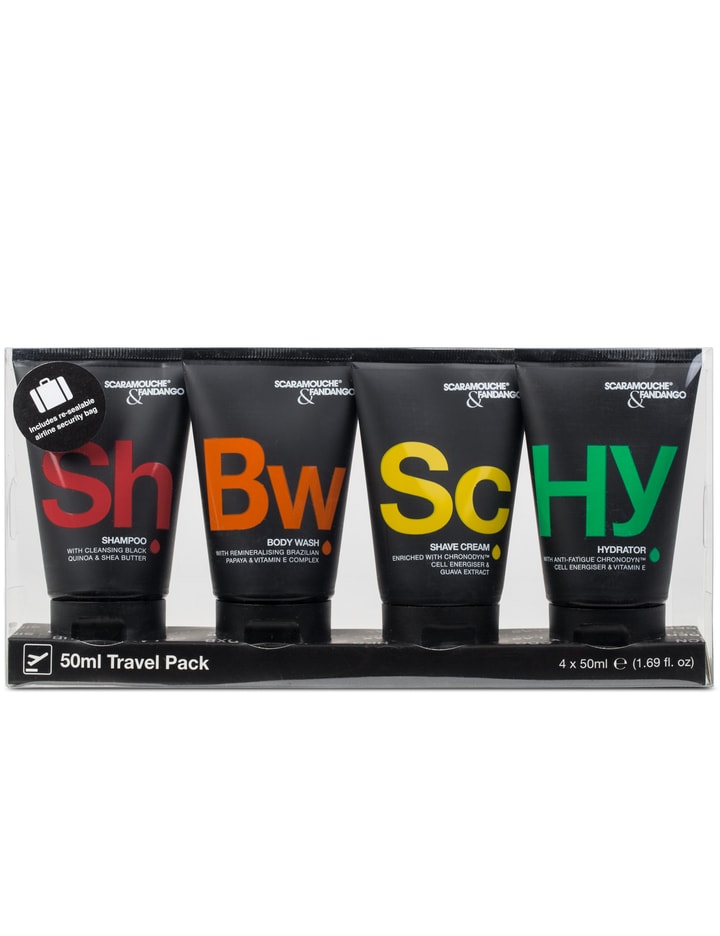 50 Ml Travel Pack (inc. Shampoo, Body Wash, Shave, Cream, Hydrator X 50 ml) Placeholder Image