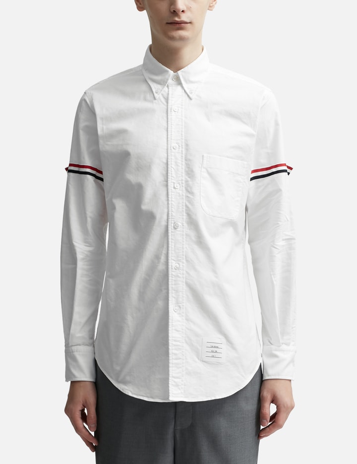 Thom Browne Classic Button-down Shirt In White